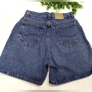 Lee Woman's High Waist Blue Denim Shorts